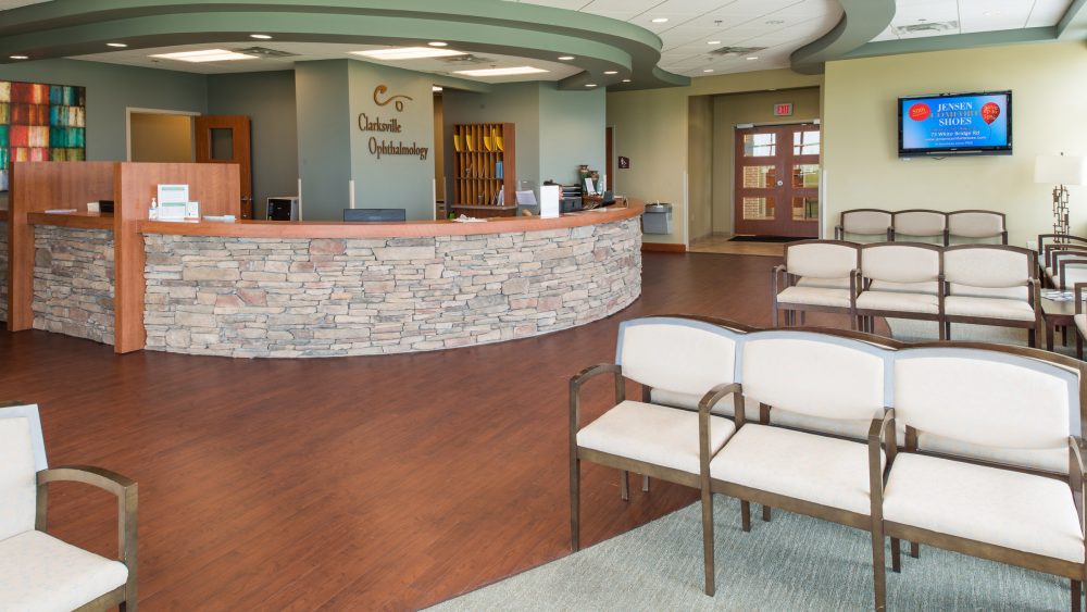 Clarksville Opthamology Center Patient Waiting Room, A Project by The Innovations Group