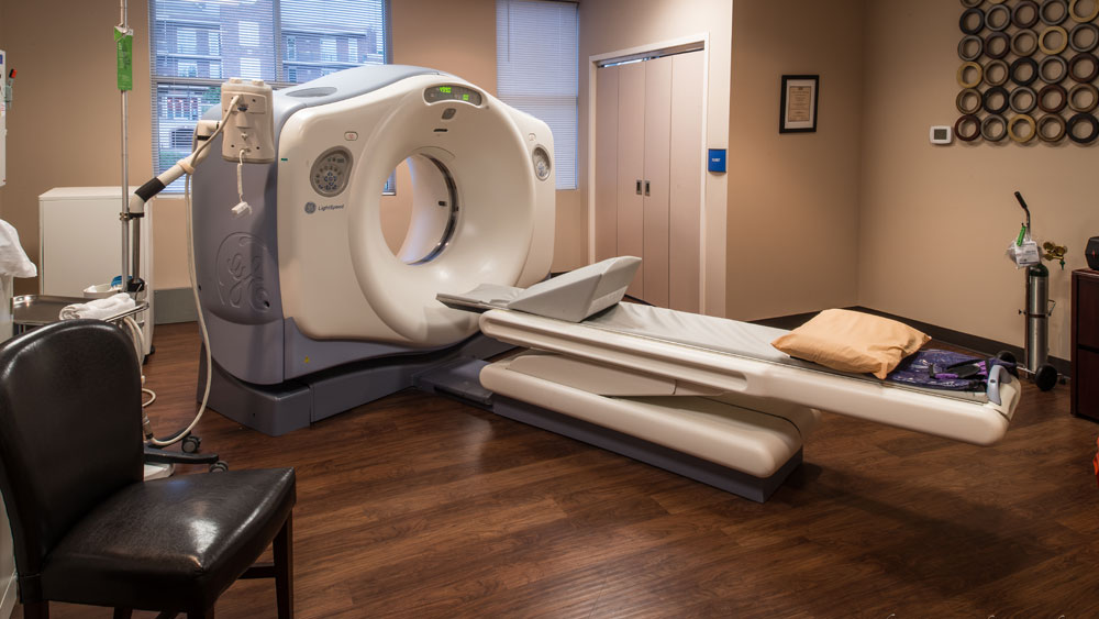MRI Scan Room in Aspen Brook Center in Franklin, TN